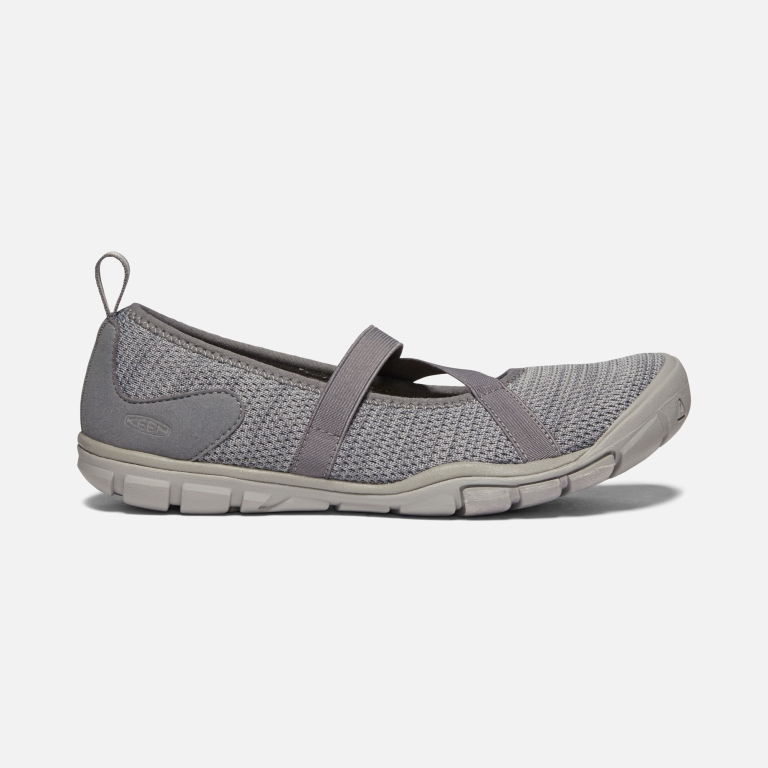 Keen Hush Knit Mary Jane Shoes - Women's Grey Deep Grey Footwear